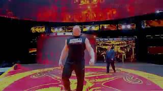 Brock Lesnar Best Entrance Ever 4K60fps HDR [upl. by Maillil]