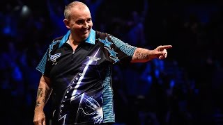 NINEDARTER Phil Taylor v Peter Wright [upl. by Eseeryt113]