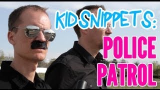 Kid Snippets quotPolice Patrolquot Imagined by Kids [upl. by Erminia235]