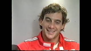 Ayrton Senna  Interview 1990 [upl. by Pelag887]