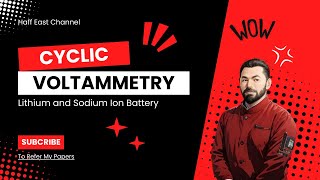 Cyclic voltammetry LIB SIB [upl. by Ayo499]