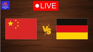 Live China vs Germany  FIVB Volleyball Womens Nations League 2024  Live Play By Play Scoreboard [upl. by Dekeles]