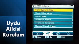 Uydu Alıcısı Kurulumu  Eski Tip Uydu Alıcısı Basit Cihaz [upl. by Yenaj564]