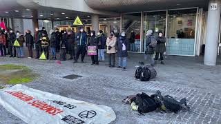 21122 Jakob von Animal Rebellion bei der Blockade von Bayer in Berlin [upl. by Goeselt]