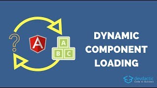 Dynamic Components with Ionic amp Angular ComponentFactoryResolver [upl. by Fahey577]