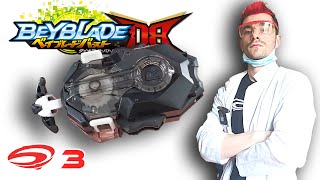 Déballage Beylauncher LR Beyblade Burst dynamite battle  Prolauncher conception épisode 3 [upl. by Norrab246]