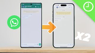 How to use the SAME WhatsApp account on MULTIPLE phones [upl. by Yecaj155]