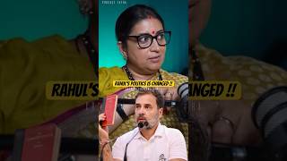 Smriti Irani Reacts to Rahul Gandhis Astonishing Change sinhasushant [upl. by Iuqcaj]