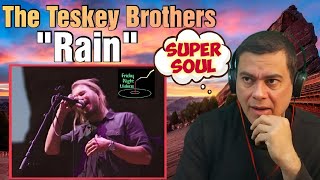 The Teskey Brothers  Rain  live  REACTION [upl. by Harifaz674]