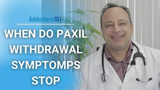 When Do Paxil Withdrawal Symptoms Stop [upl. by Katalin]