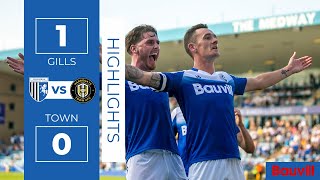 HIGHLIGHTS  Gillingham 1 Harrogate Town 0 [upl. by Ennavoj]