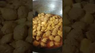 Soya bori ranna ghoroaranna food foryou [upl. by Sarnoff]