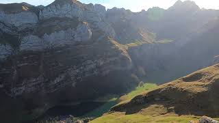 Oktober Hiking 4  Ebenalp Aesher Seealpsee in Appenzell 4K [upl. by Aipotu]