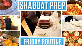 SHABBAT PREP  FRIDAY BEFORE amp AFTER WORK ROUTINE  ORTHODOX JEWISH DAY IN THE LIFE MOM  FRUM IT UP [upl. by Enyrb]