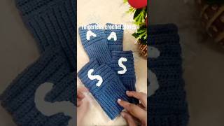 Fingerless crochet gloves crochetgloves youtubeshorts emercrochet [upl. by Bink636]