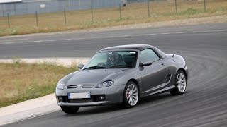 MG TF 160  Track Day 200314 [upl. by Nodnrb]