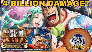 SaboAce and Hiyori v2 vs PKA Brook 150 4 Billion damage OPTC [upl. by Sacken]