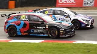 British Touring Car Championship Race 1 Part 2 Brands Hatch [upl. by Trixy498]