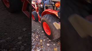 Before and After Drainage System Install kubotab2601 Kubota Tractor [upl. by Ma]