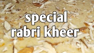 special rabri kheer by Ayesha yumms [upl. by Mars]