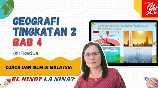 GEOGRAFI TINGKATAN 2 BAB 4 CUACA DAN IKLIM  43  44 [upl. by Eirroc]