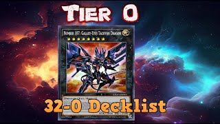 Officially Tier 0 Tachyon 320 F2P Decklist Games YuGiOh Duel Links [upl. by Airretnahs384]