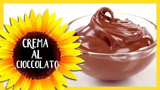 Crema al cioccolato ricetta facilissima [upl. by Nortyad]