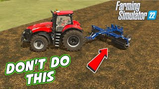 FS22 When Not To Use A Mulcher  Farming Simulator 22 [upl. by Hplodur518]