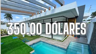 Impresionante casa nueva en Santiago de los Caballeros 350000 dolares [upl. by Caines]