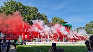 KICKERSFANS MACHEN MAINDERBY ZUM HEIMSPIEL STIMMUNGSVIDEO FSV FRANKFURT  KICKERS OFFENBACH [upl. by Eulaliah321]