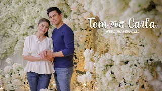 Tom Rodriguez and Carla Abellana  Wedding Proposal Highlights by Nice Print Photography [upl. by Aierdna]