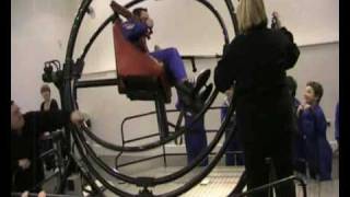 The Human Gyroscope  Astronaut Training at the National Space Centre with Commander Scott [upl. by Averir]