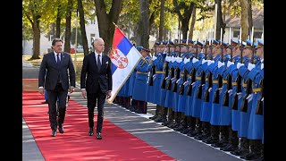 Sastanak ministara odbrane Srbije i Mađarske [upl. by Pegeen491]