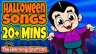 Halloween Songs for Kids 👻 Happy Halloween Songs 👻 Halloween Kids Playlist by The Learning Station [upl. by Rodolphe]