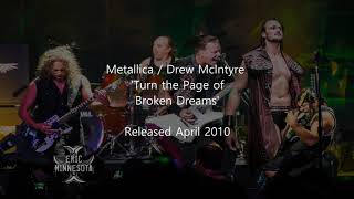 EMP RETRO Metallica  Drew McIntyre Mashup Turn the Page of Broken Dreams [upl. by Sokram661]