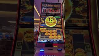 1K MAJOR Jackpot Chance Dragon Link in Las Vegas slotmachine [upl. by Ylrebnik]