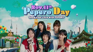 NewJeans X PEPERO  Its time to enjoy❤️PEPERO DAY❤️ [upl. by Sylvester826]