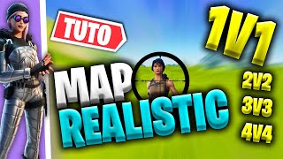 TUTO CREATIF  CREER UNE MAP REALISTIC FORTNITE [upl. by Hnilym]