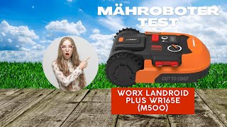 Worx Landroid M500 Plus Test amp Erfahrungen WR165E Plus [upl. by Enaz]