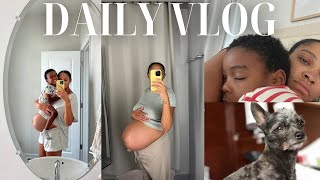 my last few days of pregnancy fam night out amp very sad news  VLOG [upl. by Artapoelc]