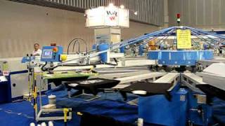 Schenk Printing Machine 10 colors 18 pallets [upl. by Gibeon560]