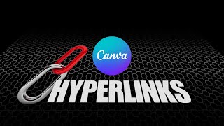 Canva Tips Insert Hyperlinks in your Designs [upl. by Avlasor]