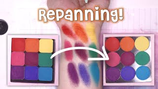 Repanning My Makeup Geek Power Pigments [upl. by Ahtabbat]