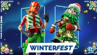 Fortnite WINTERFEST 2023  All Presents FORTNITE sans commentaire [upl. by Ahsihat]