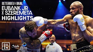 HIGHLIGHTS  Riyadh Season Chris Eubank Jr vs Kamil Szeremeta [upl. by Aslin]