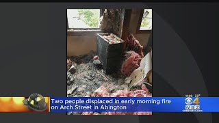 Accidental Fire Displaces 2 In Abington On Christmas Morning [upl. by Hoffarth]