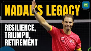 Rafael Nadal Retires 22 Grand Slam Titles and an Unmatched Legacy [upl. by Hsepid751]