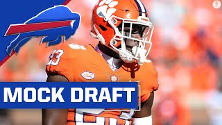 2022 NFL Mock Draft Bills draft ALL ACC first team CB at No 25  CBS Sports HQ [upl. by Ahsined]