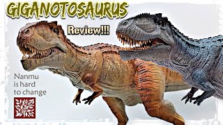 2021 Nanmu Giganotosaurus Review Both deluxe versions AMAZING [upl. by Eugenio158]