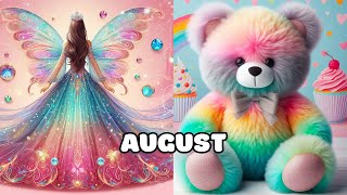 Choose Your Birthday Month 🎂🎉 And See Your Gown And Teddy Bear 👗🧸 [upl. by Cleveland]